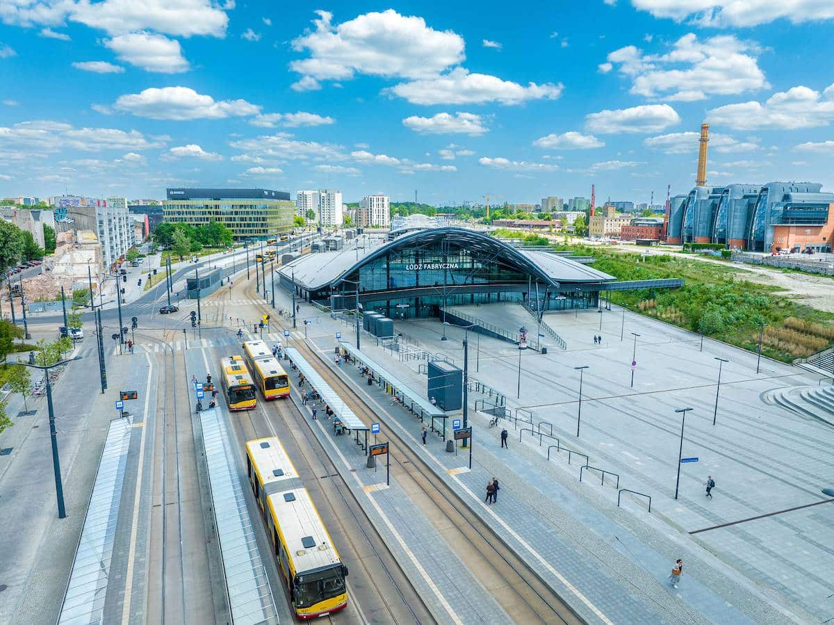 Infotram - Tramwaje MPK Łódź wracają na dw. Łódź Fabryczna