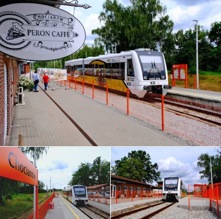 Nowe życie dolnośląskich Kolzamów. Dziś po raz pierwszy na trasie Legnica – Chocianów foto: FB