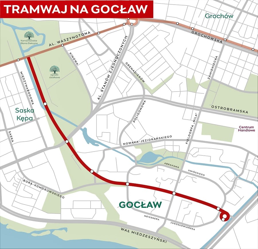 Tramwaj na Gocław. Jest wykonawca projektów foto: UM Warszawa