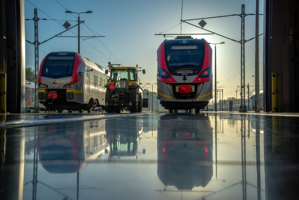 Łódzka Kolej Aglomeracyjna będzie miała nowe zaplecze techniczne foto: ŁKA