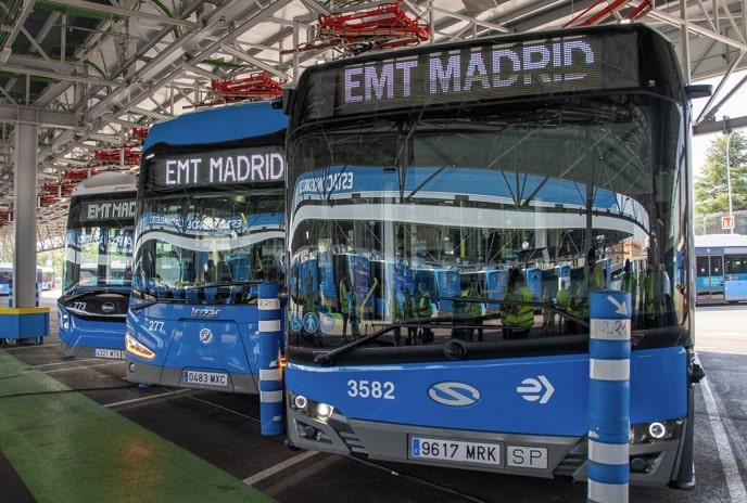 EMT Madrid: 45 w pełni elektrycznych linii i 450 elektrobusów w eksploatacji