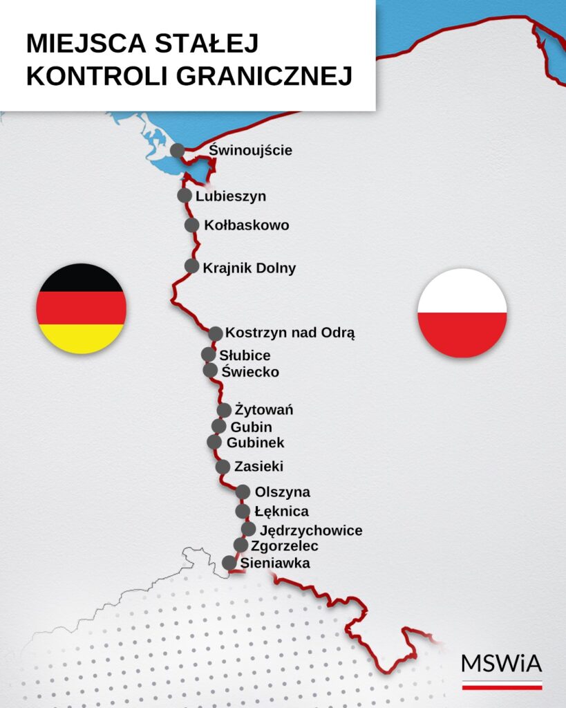 Przywrócone kontrole na granicach – kluczowy test dla transportu publicznego / fot. Straż Graniczna