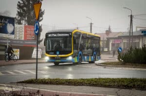 W 2024 roku w Mińsku Mazowieckim na ulice wyjechały pierwsze autobusy elektryczne - marki MAN.
