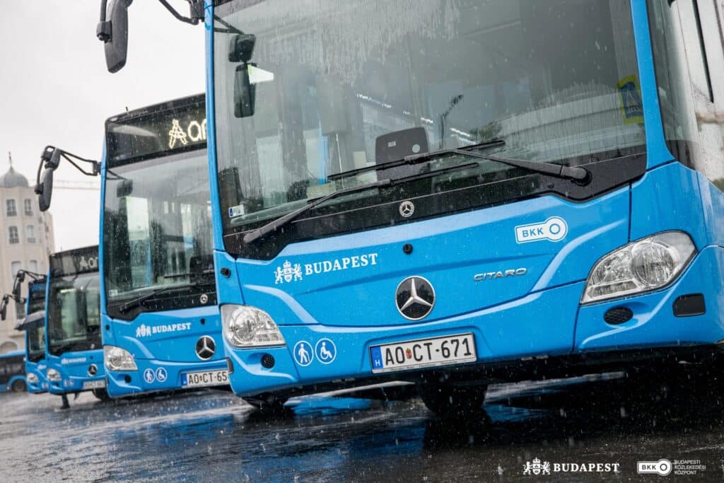 Budapeszt stawia na komfort i bezpieczeństwo – 142 nowe autobusy Mercedes-Benz Citaro G wjeżdżają na ulice