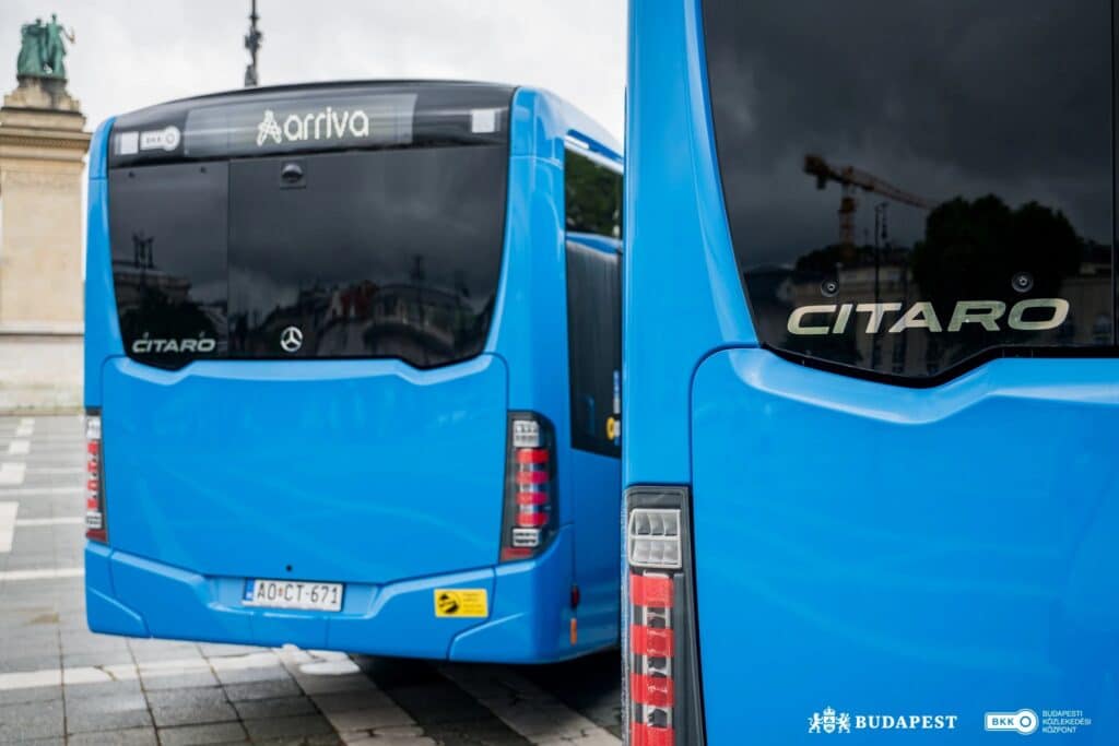 Budapeszt stawia na komfort i bezpieczeństwo – 142 nowe autobusy Mercedes-Benz Citaro G wjeżdżają na ulice