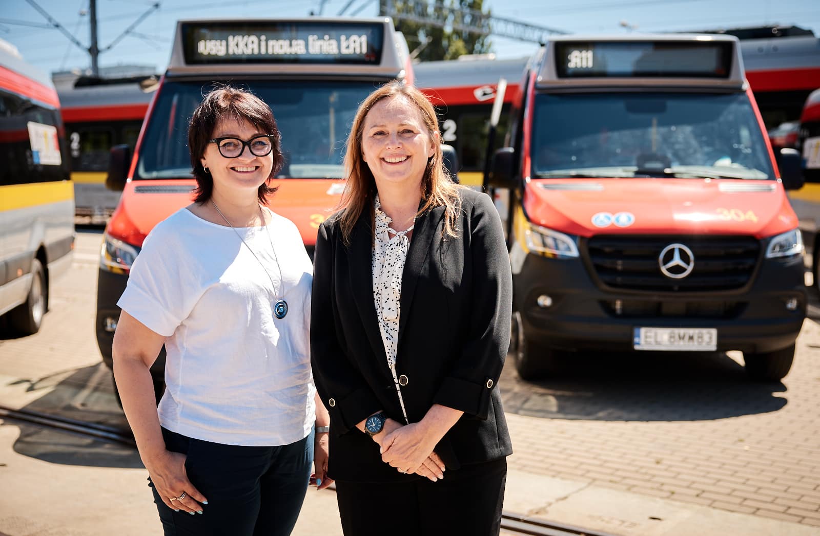 Infobus - ŁKA ma już 27 minibusów od Creobus. Najnowsze 13 m.in. na nowej trasie ŁA11