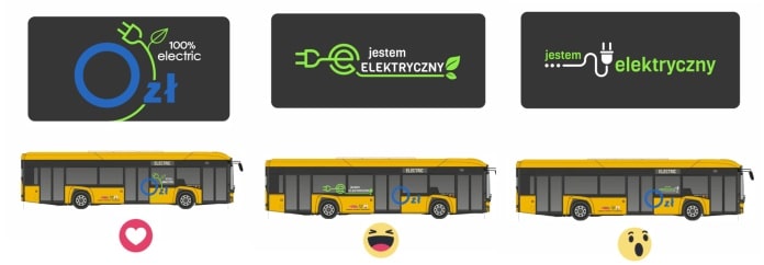 Powiat Lubiński wybrał grafikę dla pierwszych elektrobusów we flocie PKS Lubin