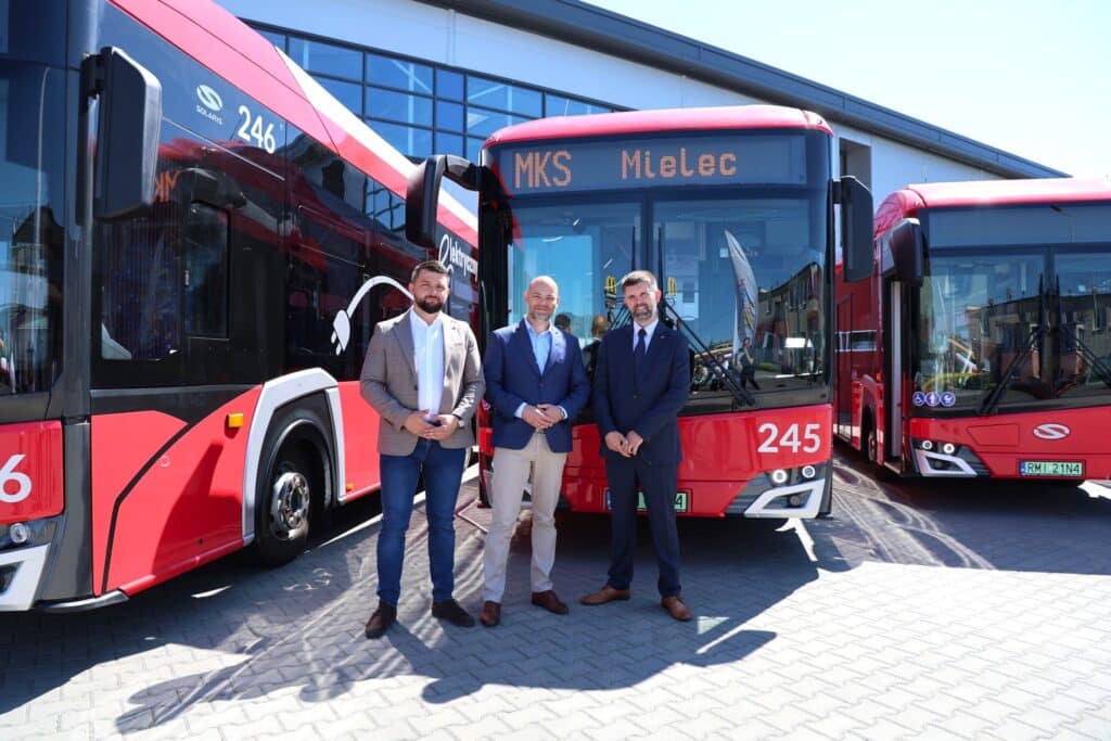 Solaris z umową w Mielcu. Na siedem autobusów elektrycznych Urbino 12 dla MKS