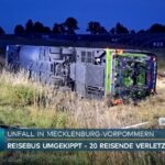 Poważny wypadek FlixBusa na A19 w Niemczech. Na pokładzie także Polacy