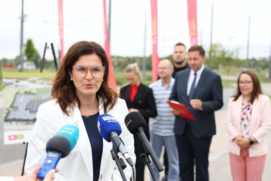 7,3 hektara technologii, energii i mobilności – nowa zajezdnia autobusowa przy ul. Warszawskiej / fot. GAiT