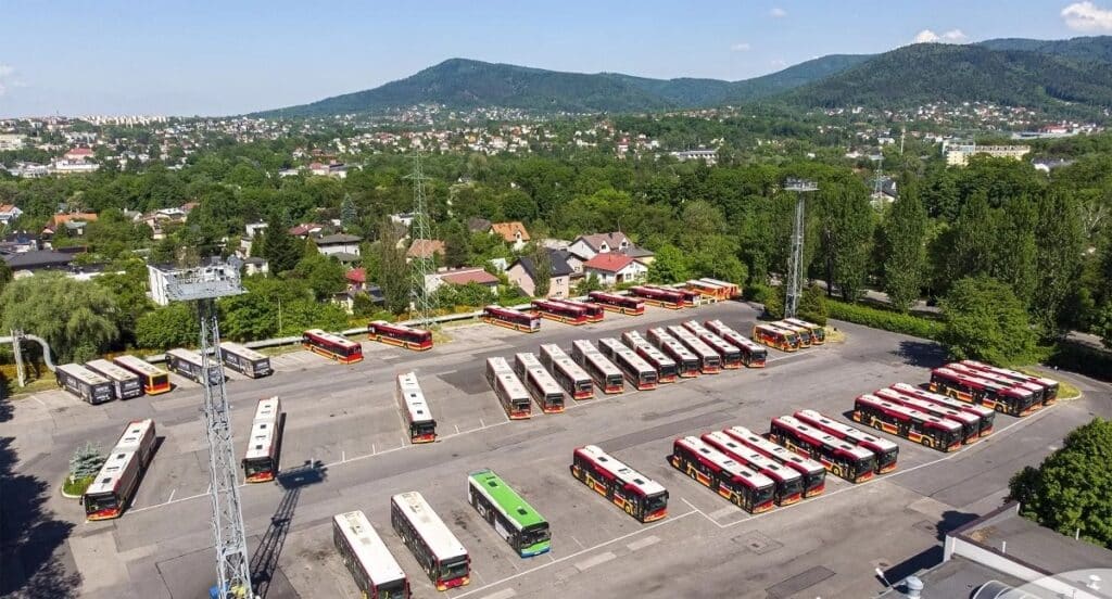 Bielskie zamówienie na kompleksową budowę stacji ładowania elektrobusów / fot. MZK Bielsko-Biała