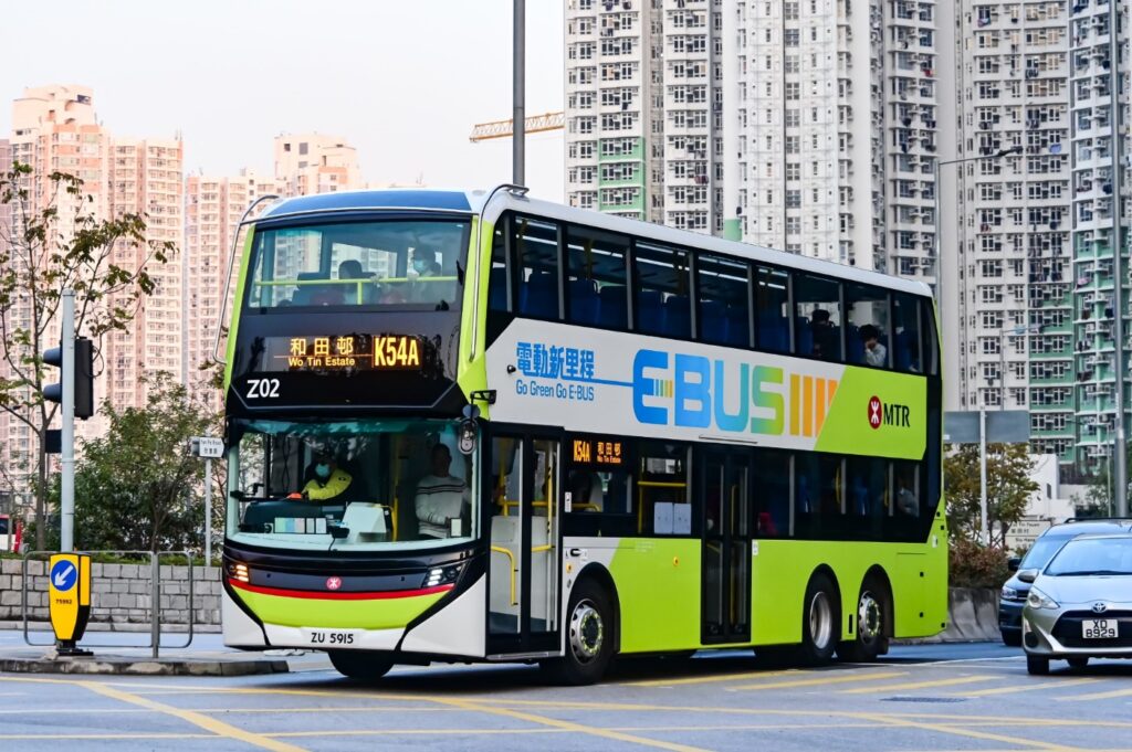 ADL realizuje kontrakt na elektrobusy dla MTR Hongkong