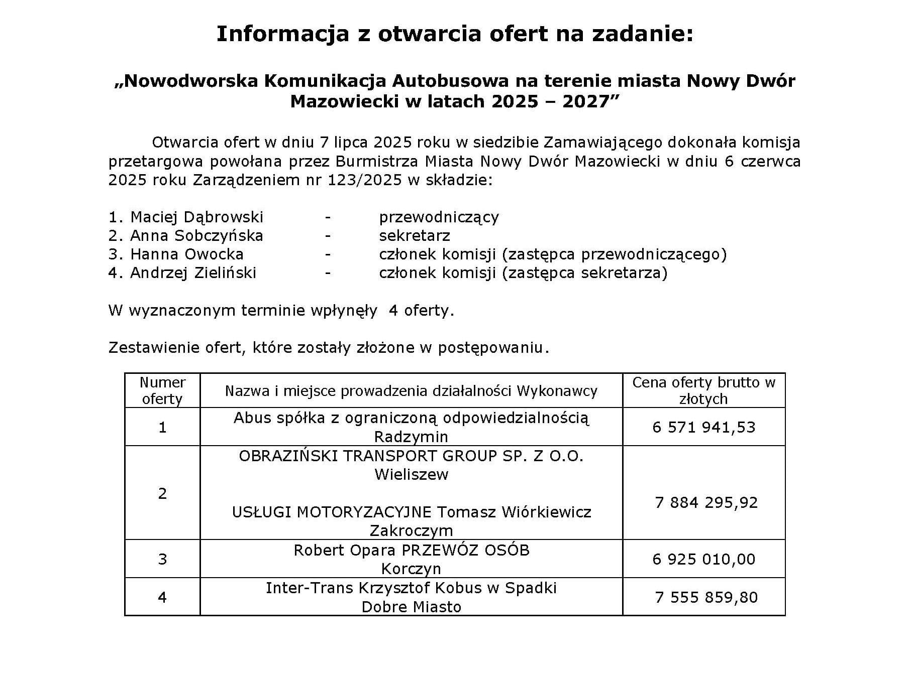 Nowy Dwór Mazowiecki w końcu z dużym wyborem operatorów – decyzja wkrótce