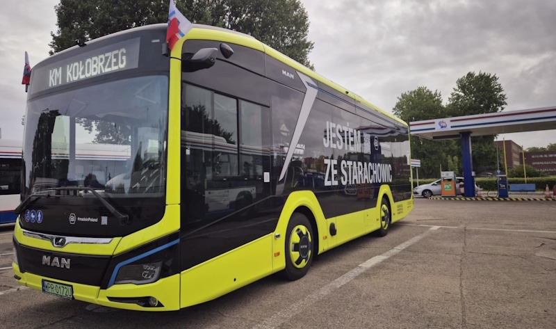 Kołobrzeg testuje elektryczny autobus ze Starachowic. Przejazdy bezpłatne przez cały sierpień