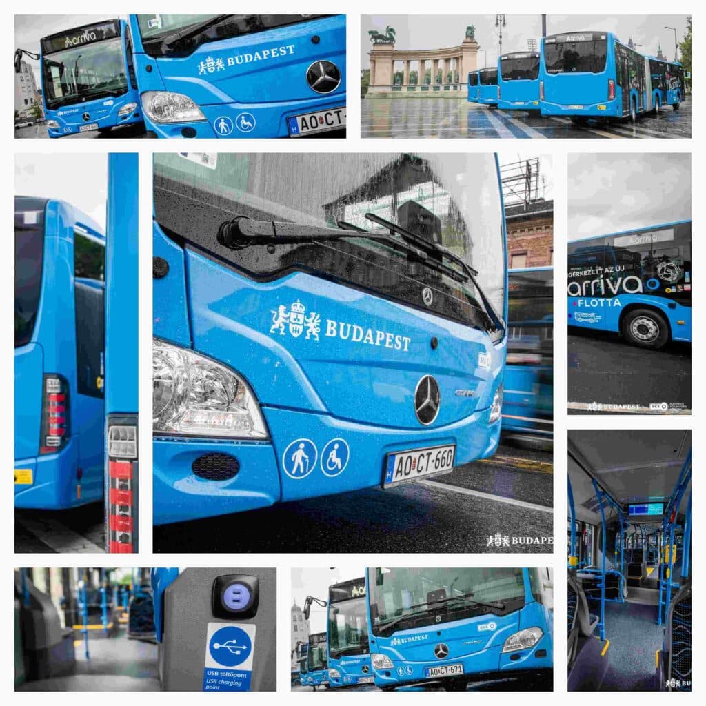 Budapeszt pokazał nowe autobusy Mercedes-Benz Citaro G od Arrivy. Będzie ich 142 fot. BKK