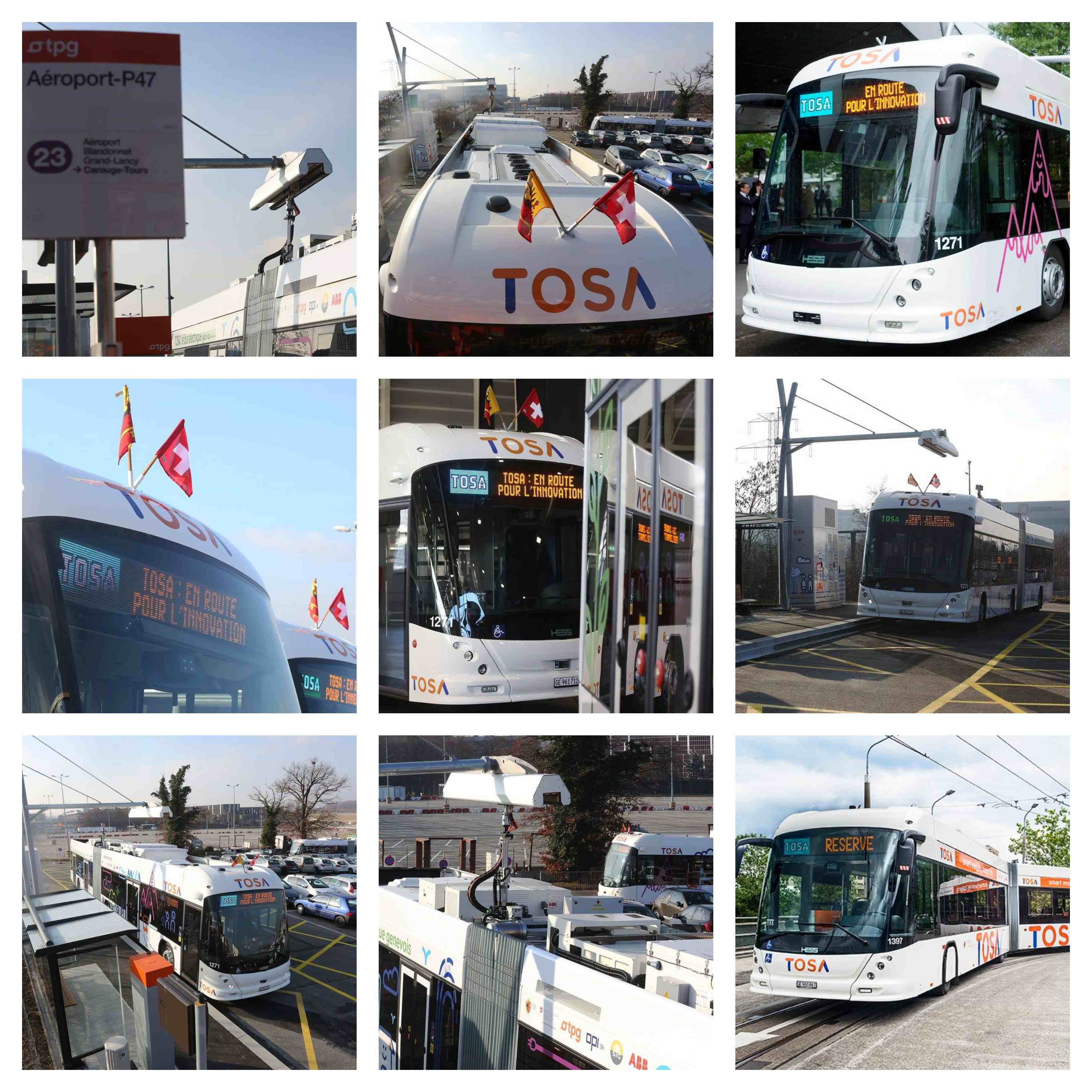 Infobus - Genewa wprowadza nową generację autobusów Hess. LighTram 19 już na trasie