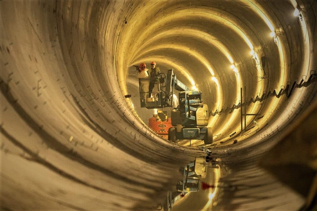 Metro na Bemowie nabiera kształtów. Trwa budowa ostatniego odcinka II linii, kiedy koniec? foto: UM Warszawa