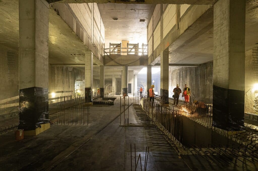 Metro na Bemowie nabiera kształtów. Trwa budowa ostatniego odcinka II linii, kiedy koniec? foto: UM Warszawa