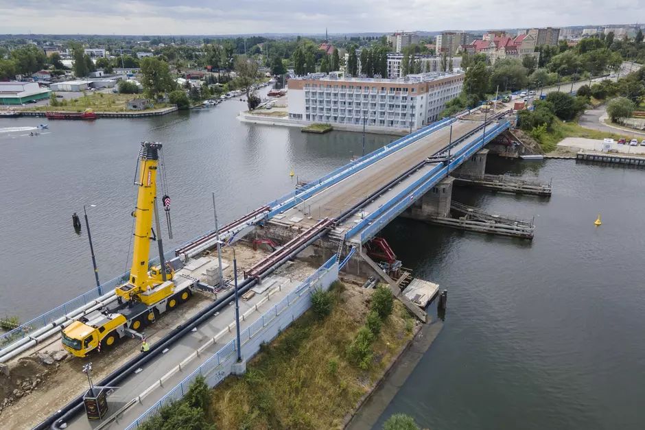 Gdańsk: Od 15 lipca piesi i rowerzyści znów na Moście Siennickim. Koniec przeprawy promowej foto: UM Gdańsk