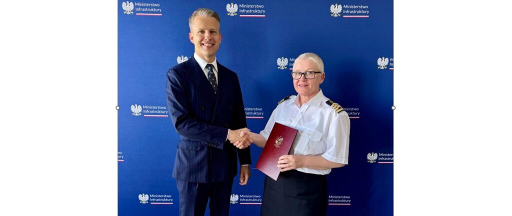 Nowy dyrektor Zespołu Szkół Żeglugi Śródlądowej w Nakle nad Notecią foto: MI