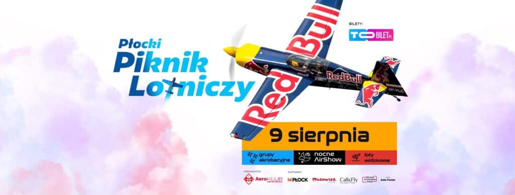 Płock po przerwie wraca na mapę polskich pokazów lotniczych. Już 9 sierpnia