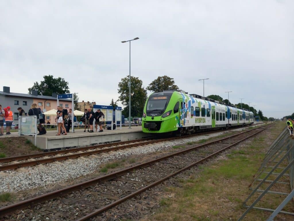 Pociąg w Czaplinku