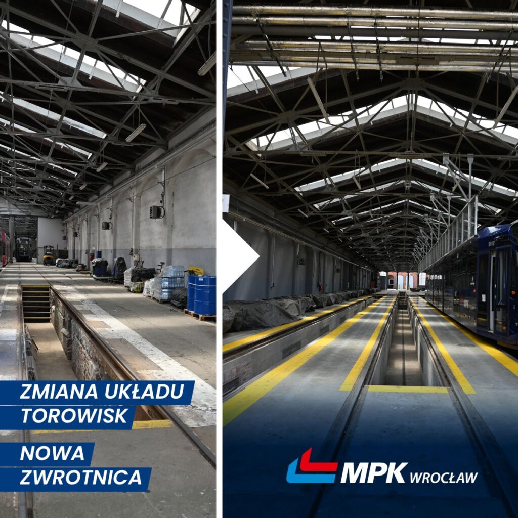 MPK Wrocław przebuduje halę nr 1 w zajezdni tramwajowej Gaj. Ruszają prace foto: MPK Wrocław