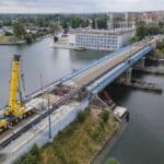 Dzisiaj piesi i rowerzyści wrócili na most Siennicki