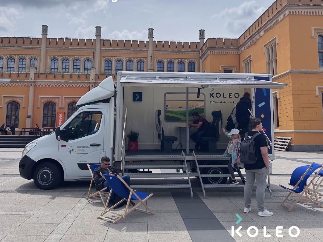 Infotrans - KOLEO świętuje 100 mln biletów. Tournée po Polsce i spotkania z pasażerami