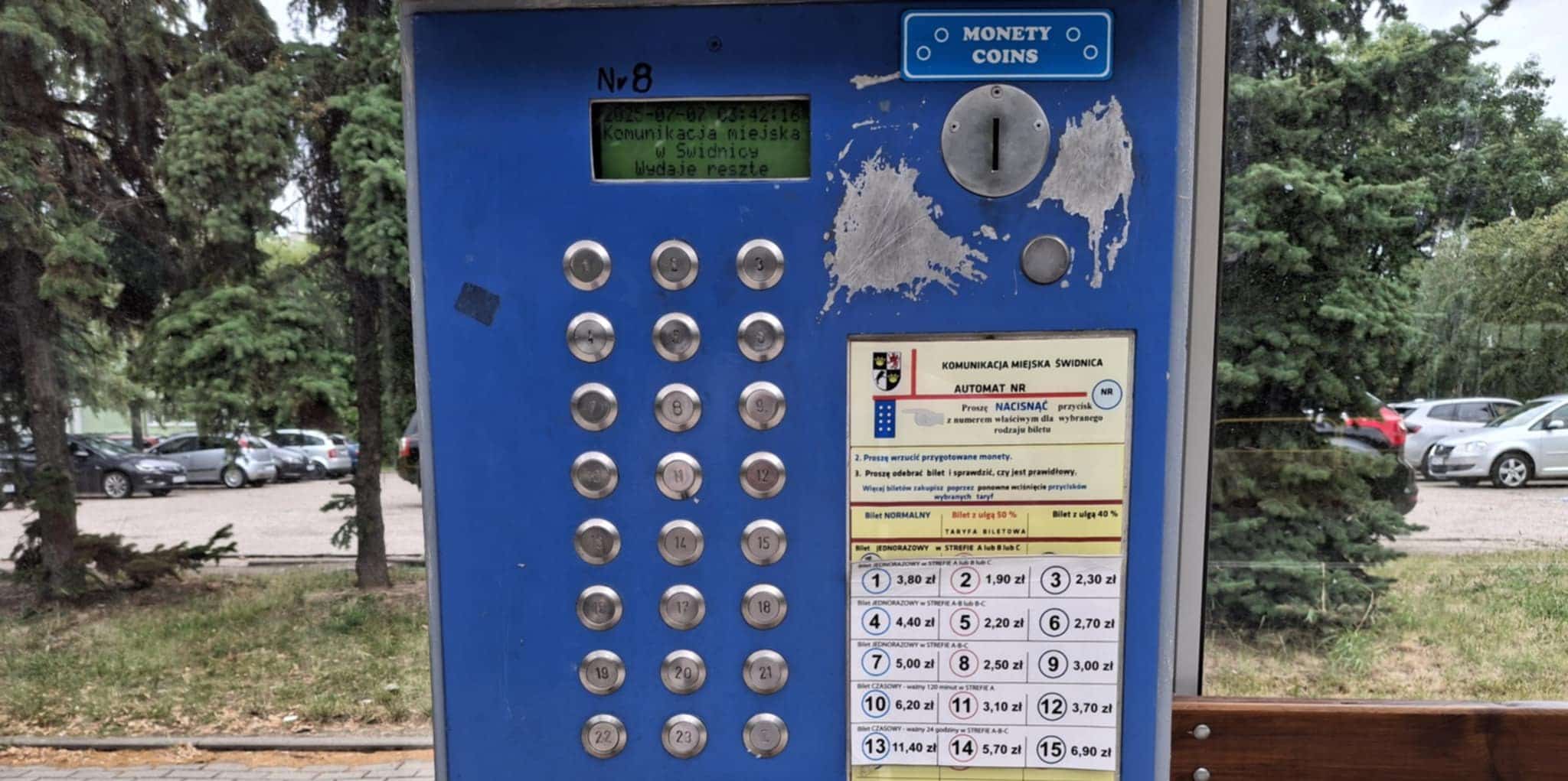 Infotrans - Nowe biletomaty dla Świdnicy coraz bliżej. Znamy ofertę w przetargu