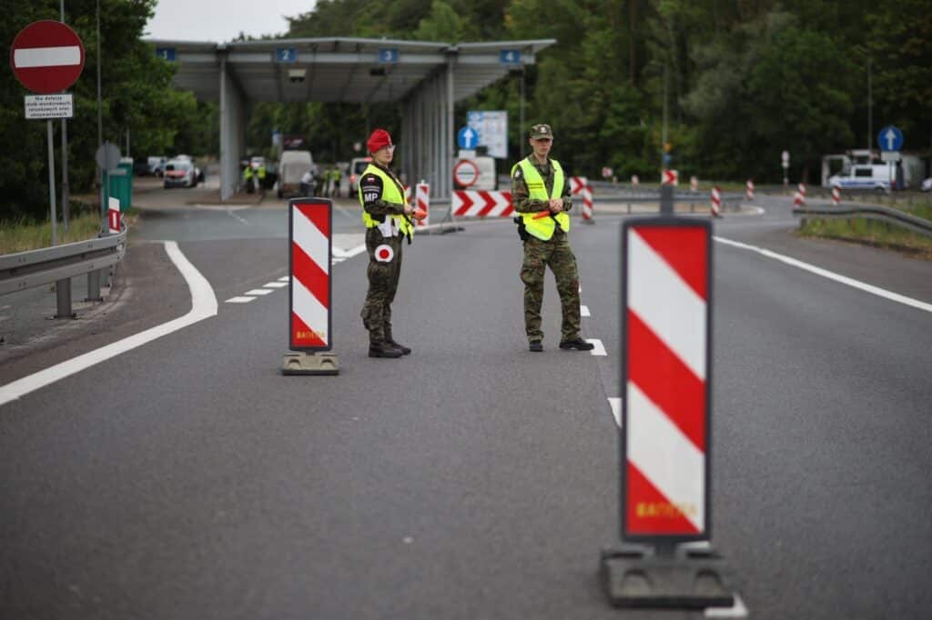 Kontrole na granicach z Litwą i Niemcami. Od 7 lipca skontrolowano 107 tys. osób