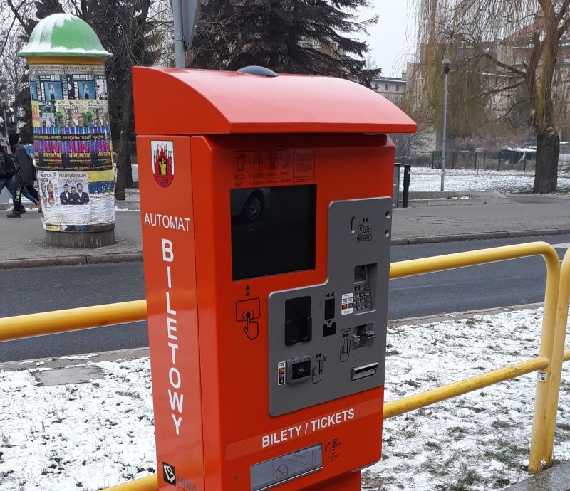 Automaty biletowe dla Grudziądza – ruszył przetarg w ramach rozwoju transportu publicznego