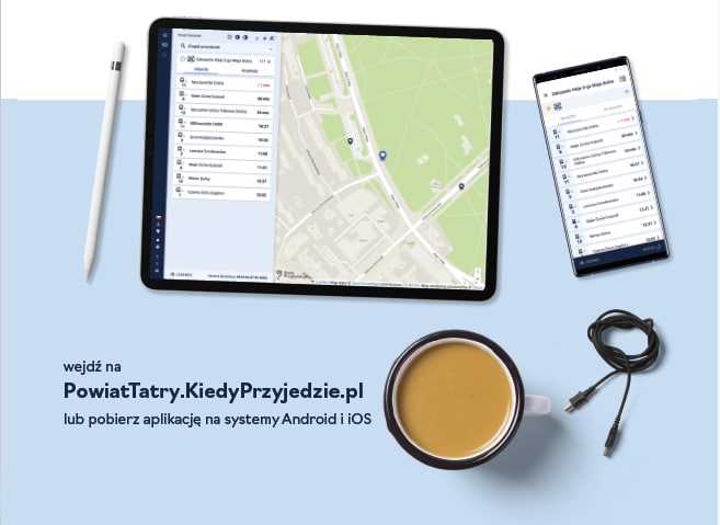 Cały powiat tatrzańskim z jednym systemem informacji pasażerskiej. Online i w aplikacji