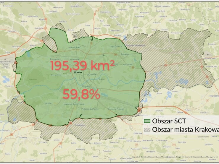 Sprytny ruch Krakowa: Miasto chce przekazać wpływy z SCT do gmin ościennych