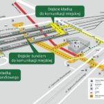 Warszawa/ Podziemne przejście na stacji Warszawa Gdańska opóźnione, ale z muralem