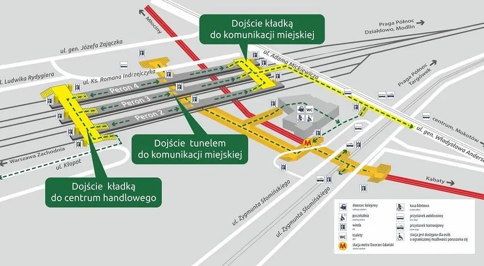 Warszawa Gdańska: Nowe przejście podziemne dla pasażerów – opóźnione ale z muralem