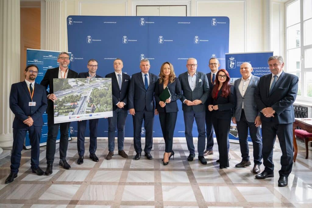 Warszawa/ Podpisano umowę na budowę kolejnego wiaduktu w Rembertowie