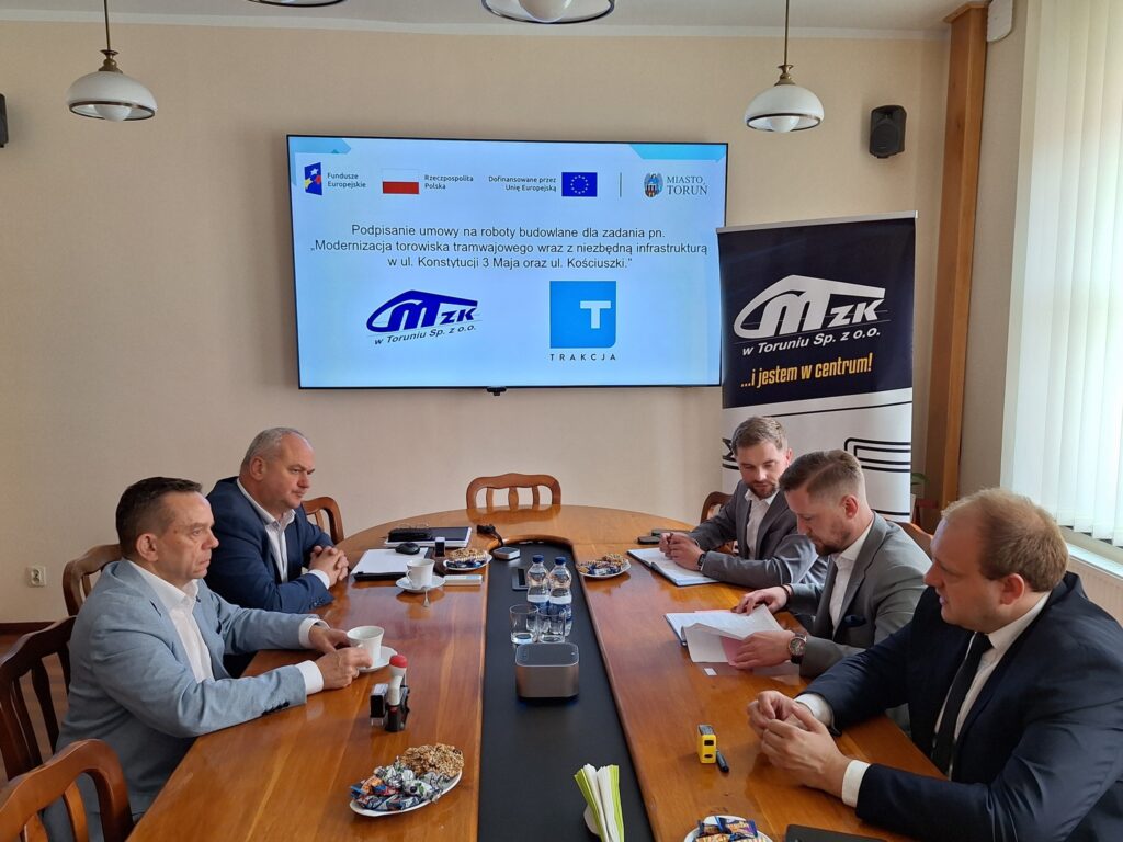 Umowa na modernizację torowisk w Toruniu