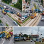 Wykolejenie tramwaju we Wrocławiu