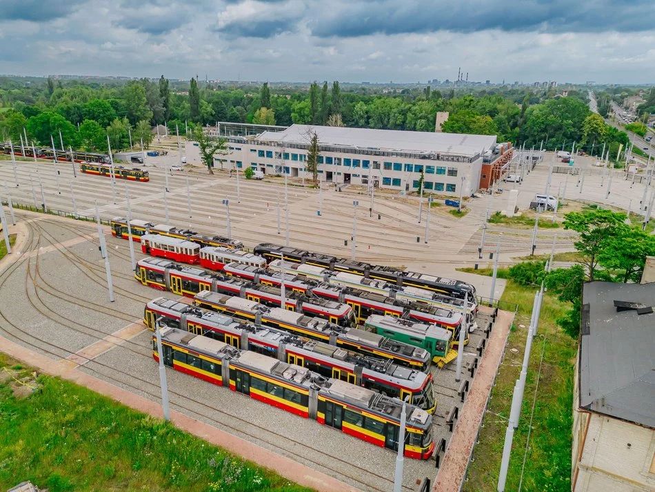 Zajezdnia MPK Łódź Chocianowice niemal gotowa foto: UM Łódź