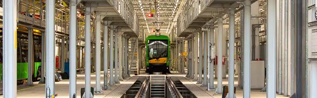 MPK Poznań modernizuje zajezdnię Forteczna. Powstanie nowoczesny system sterowania zwrotnicami foto: MPK Poznań