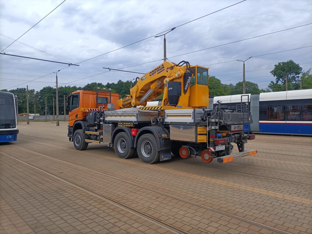 Żuraw tramwajowy MZK Bydgoszcz