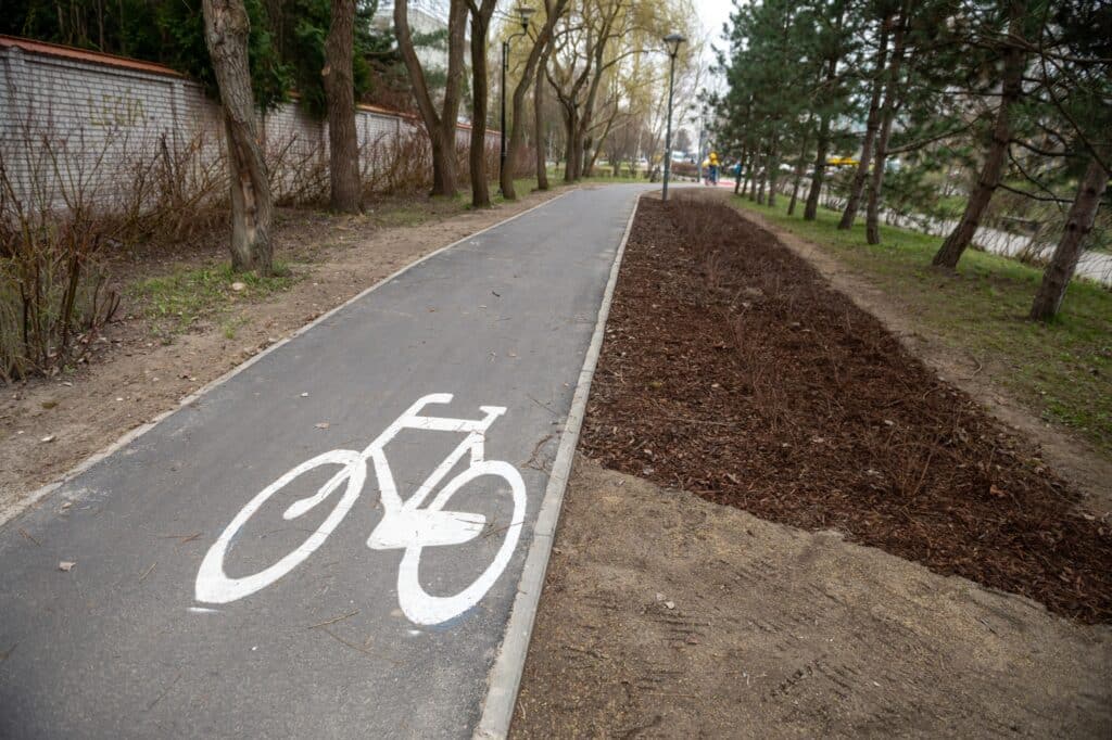 Warszawa: Zakończono ważną inwestycję w infrastrukturę rowerową. Na Ursynowie / fot. ZDM Warszawa