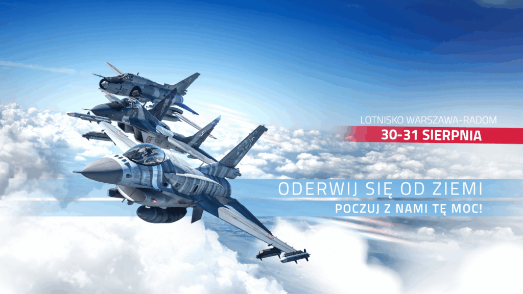 F-16, Eurofightery i Rafale nad Radomiem – największe AirSHOW w Polsce