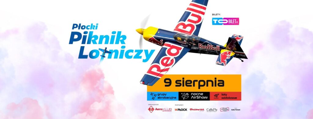 Płocki Piknik Lotniczy wraca po pięciu latach – pokazy, balony i Nocne Air Show