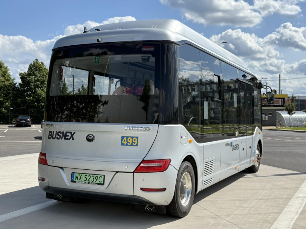 Elektryczny Yutong E7S testowany przez PKM / Fot. Michał Kasperczyk - PKM Tychy
