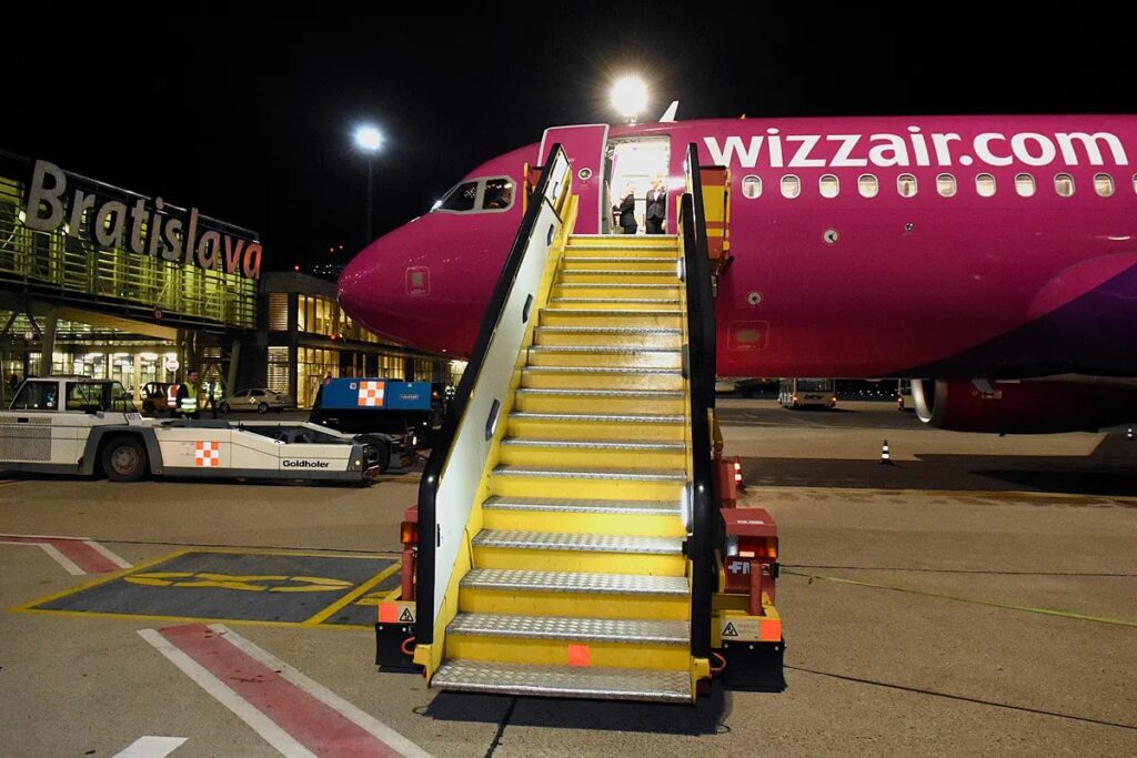 Wizz Air z rekordową ekspansją w Bratysławie – 13 nowych tras jeszcze w tym roku fot. Letisko Bratislava