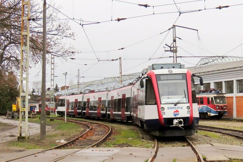 Koniec linowej eksploatacji EN95. Pojazd trafi do muzeum foto: WKD