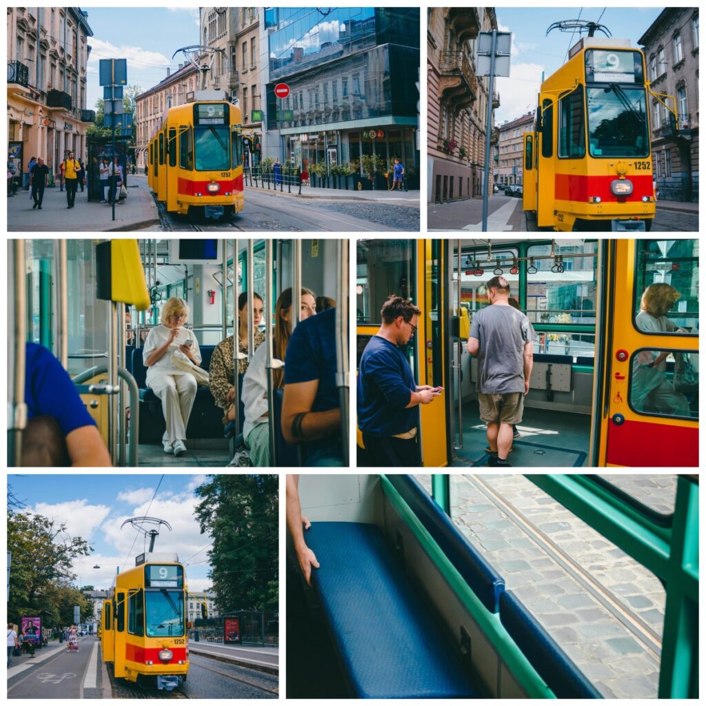 Pierwszy dzień tramwaju Schindler Be 4/8 we Lwowie foto: Lvivelektrotrans