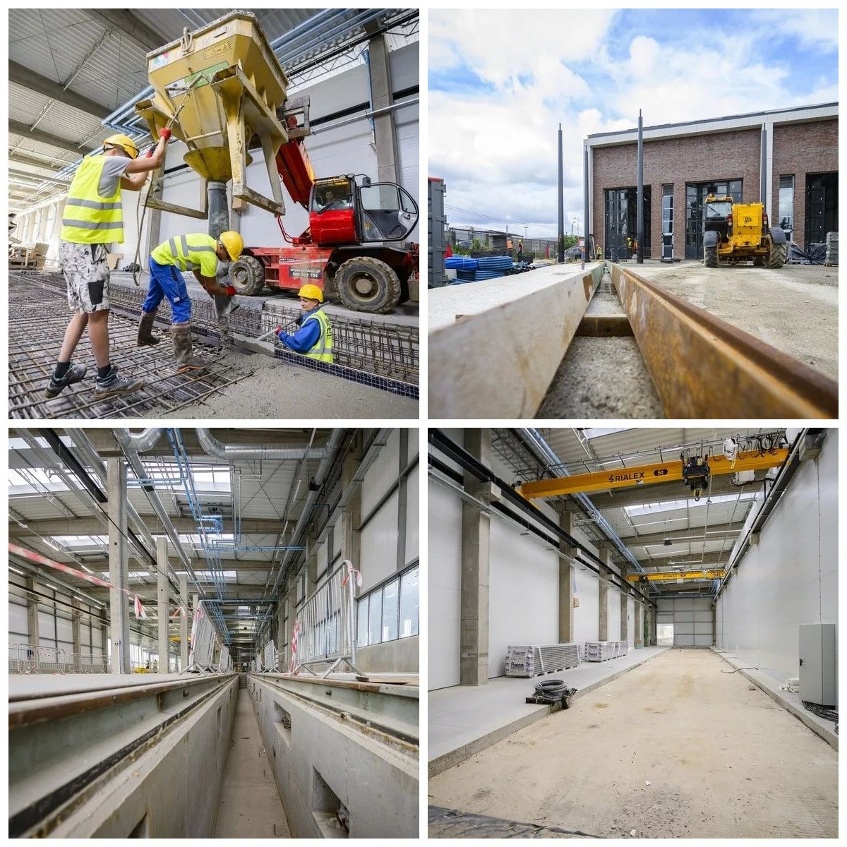 Infotram - Nowe torowisko w Zajezdni Helenówek. 1450 metrów torów dla tramwajów MPK Łódź